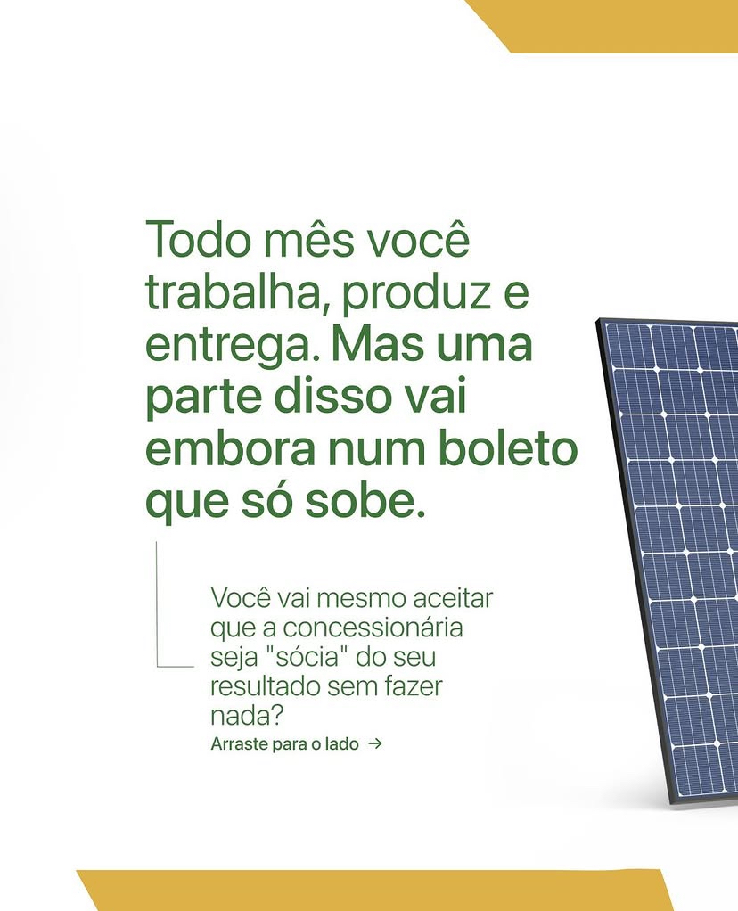 Mensagem sobre clareza no rendimento da energia